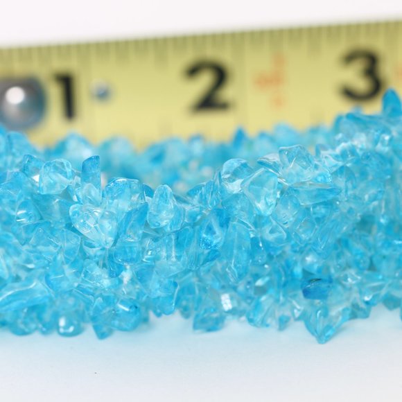 Blue Crystal Expandable Bracelet - Picture 7 of 7